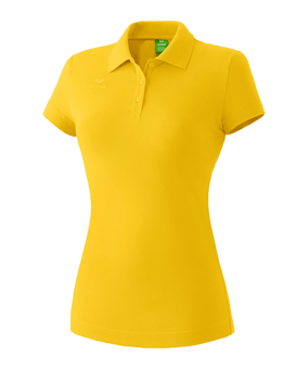 Erima Teamsport Poloshirt Damen Gelb - gelb