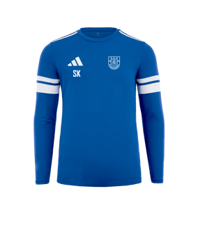 adidas Squadra 25 Trikot Langarm Blau