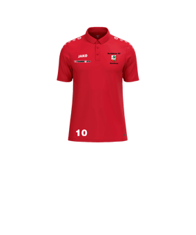 JAKO One Polo Kids Rot F100