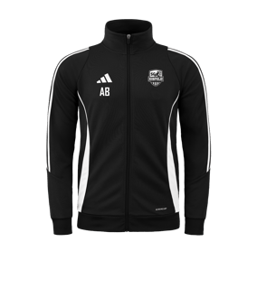 adidas Tiro 24 Trainingsjacke Schwarz Weiss