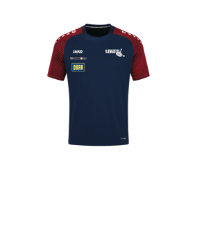 JAKO Performance T-Shirt Kids Dunkelblau Rot F909