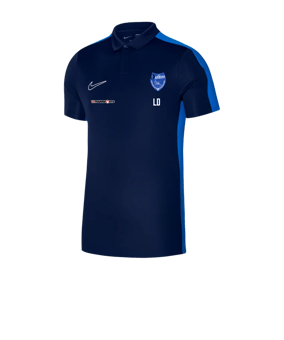 Nike Academy Poloshirt Blau F451