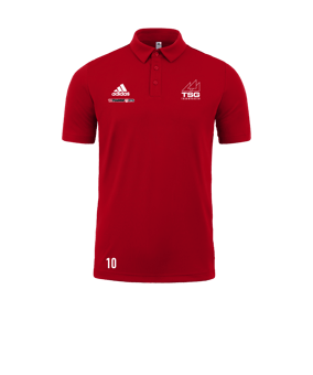 adidas Entrada 22 Poloshirt Rot