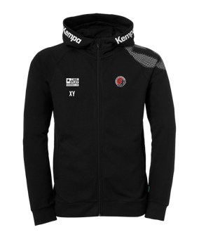 Kempa Core 26 Kapuzenjacke Schwarz F01
