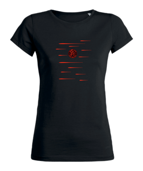 Stanley & Stella Expresser 2.0 T-Shirt Damen Schwarz | #lines
