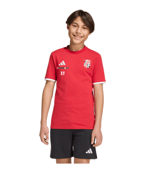 adidas Entrada 26 Trainingsshirt Kids Rot