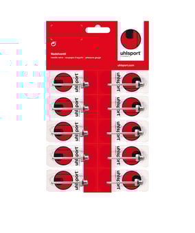 uhlsport Nadelventile 10 Stück F01 - grau