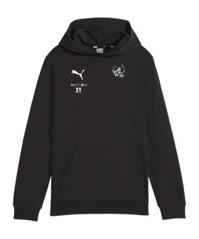 PUMA teamGOAL Casuals Hoody Kids Schwarz F03
