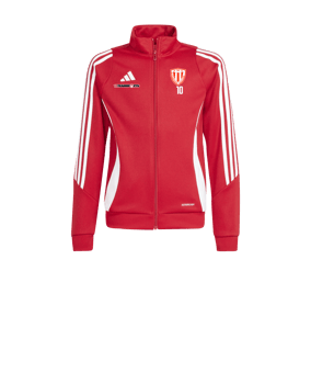 adidas Tiro 24 Trainingsjacke Kids Rot Weiss