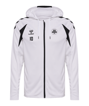 hummel Core 2.0 Kapuzenjacke Weiß F9124