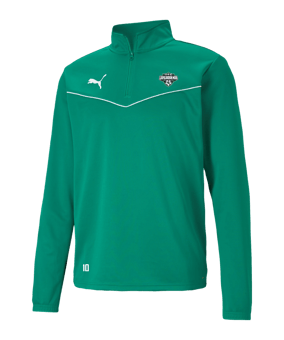 PUMA teamRISE HalfZip Sweatshirt Grün F05
