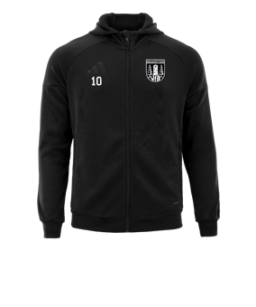 adidas Tiro 25 Travel Kapuzenjacke Schwarz