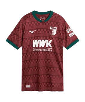 Mizuno FC Augsburg Trikot 3rd 2026/2027 Rot F80
