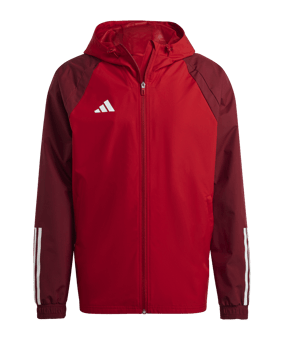 adidas Tiro 23 Competition Allwetterjacke Rot - rot