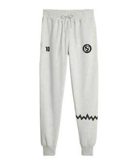 PUMA Hoops Team Sweat Jogginghose Grau F03