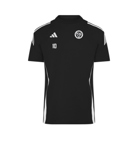 adidas Tiro 24 T-Shirt Schwarz Weiss