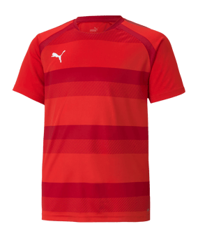 PUMA teamVISION Trikot Kids Rot F01 - rot