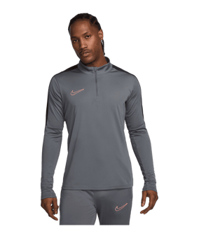 Nike Academy HalfZip Sweatshirt Grau F069 - grau