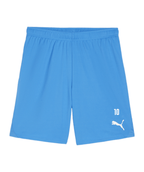 PUMA teamGOAL Short Blau Weiss F02
