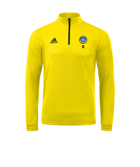 Sweatshirt adidas Entrada 22 Demi-Zip jaune 