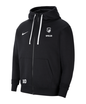 SV Listrup Kapuzenjacke schwarz