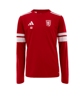 adidas Squadra 25 Trikot Langarm Rot