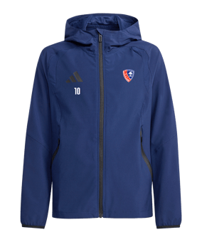 adidas Tiro Travel Windjacke Kids Dunkelblau 