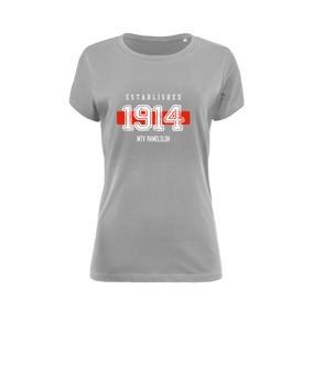 Stanley & Stella Expresser 2.0 T-Shirt Damen Grau | #established