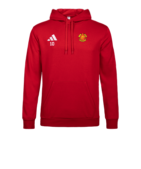 adidas Entrada 26 Sweatshirt à capuche Rouge 