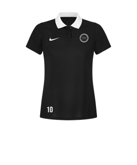 Nike Park 20 Poloshirt Damen Schwarz Weiss F010