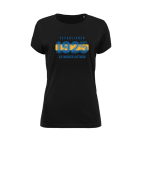 Stanley & Stella Expresser 2.0 T-Shirt Damen Schwarz  | #established