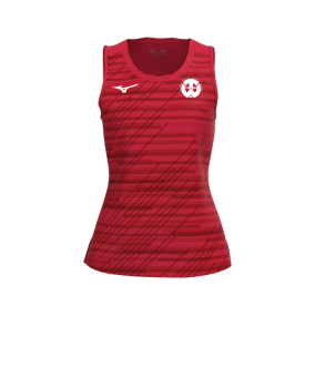 Mizuno Chiba Tanktop Damen Rot F62
