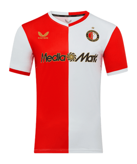 Castore Feyenoord Rotterdam Auth. Trikot Heim 2025/2026 Rot F071 - rot