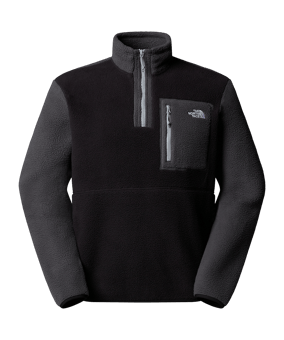The North Face Yumiori 1/4 Zip Sweatshirt Schwarz - schwarz