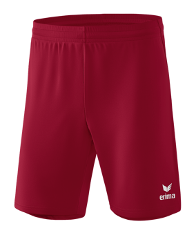Erima RIO 2.0 Short Kids Dunkelrot - rot