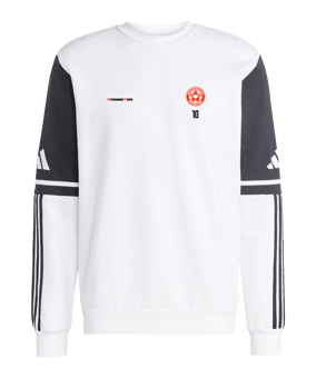 adidas Squadra 25 Sweatshirt Weiss