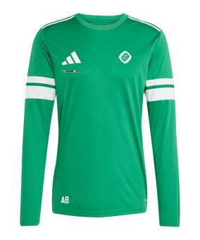adidas Squadra 25 Trikot Langarm Grün
