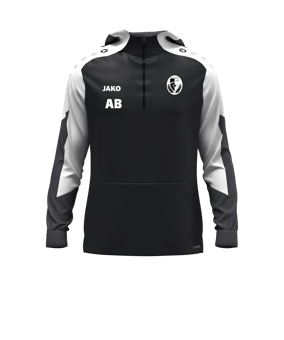 JAKO Dynamic Zip Kapuzenjacke Schwarz F826