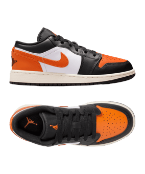 Nike Air Jordan 1 Low Kids Schwarz F081 - schwarz