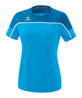 Erima Change By T-Shirt Damen Blau - blau