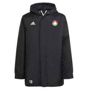 adidas Entrada 22 Stadium Jacke Schwarz
