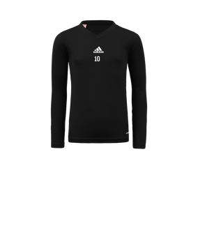 adidas Team Base Top langarm Kids Schwarz