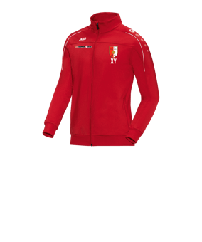 JAKO Classico Polyesterjacke Kids Rot Weiss F01