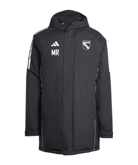 adidas Tiro 24 Winterjacke Schwarz Weiss