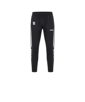 JAKO Power Polyesterhose Kids Schwarz Weiss F802