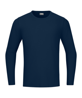JAKO Organic Trikot langarm Blau F900 - blau