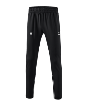 Erima Performance Trainingshose Schwarz Weiss