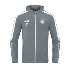 JAKO Power Kapuzenjacke Grau F840