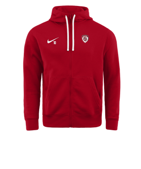 Veste à capuche Nike Park 20 Fleece rouge blanc F657