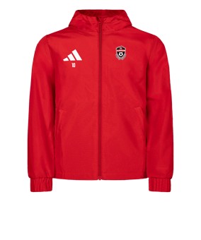 adidas Entrada 26 Veste de pluie Rouge 